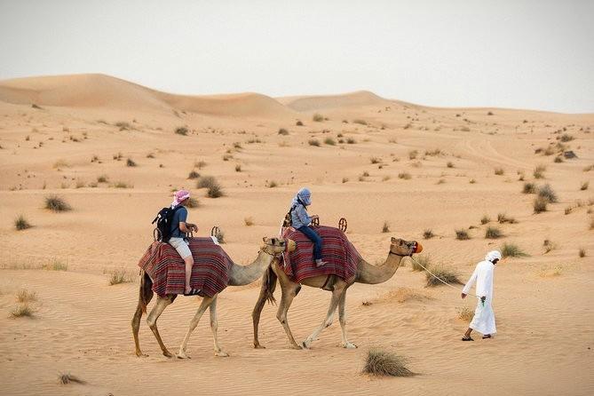 Fun Camel Ride evening desert safari Dubai